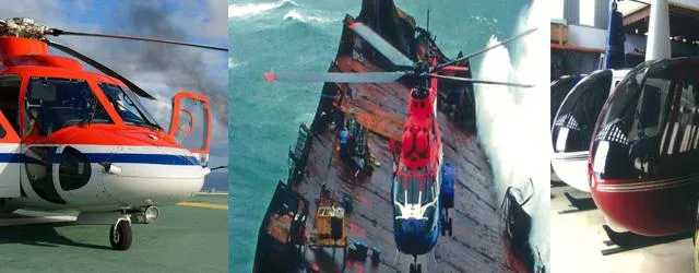 Helicopter operations supporting offshore facilities